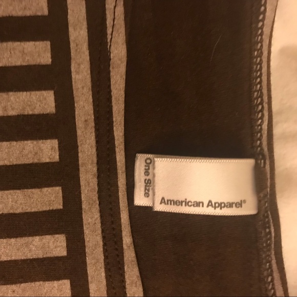 American Apparel off-shoulder long sleeve crop top - Picture 4 of 7